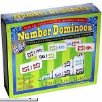 Dominoes Professional Numbered Double 15 Set with Color-Coded Numbers  B00DYCE4XA